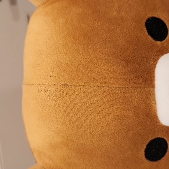 San-X Original Rilakkuma 15" Plush Bear With Back Zipper Pocket - Picture 8 of 9